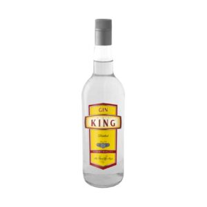 -GINEBRA GIN KING 1L 37.5º CAJA 6 BOT