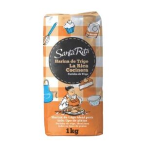 HARINA TRIGO SANTA RITA 1KG PACK 12UDS
