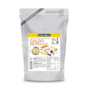 -CALDO POLLO CONCENTRADO 0.5 L.GALLINA BLANCA (1-6)