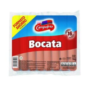 - SALCHICHAS BOCATA CAMPOFRIO 16U 1KG.