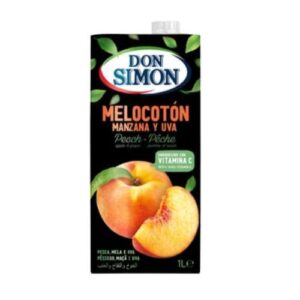 ZUMO D.SIMON MELOCOTON BRIK 1L C/12UDS