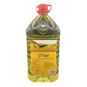 ACEITE GIRASOL REFINADO D`SOL 25 L