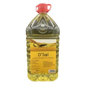 - ACEITE GIRASOL REFINADO D`SOL 5 L