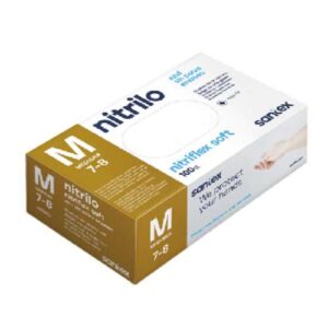 - GUANTES DE NITRILO GRANDES C/ 100UND