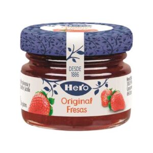 CONFITURA FRESA HERO CRISTAL 30GR / 48UND.