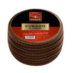 QUESO CURADO OVEJA 100% NAVIDUL 3KG AP.