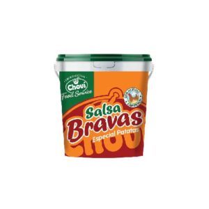 -SALSA PATATAS BRAVAS CHOVI CUBO 1KG (1-6)