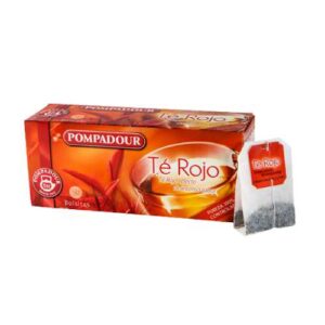 -TE ROJO POMPADUR 100 ESTUCHE BOLSAS