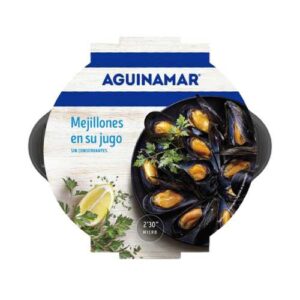 -COCOTTE MEJILLON EN SU JUGO 500G AGUINAMAR (1-6)