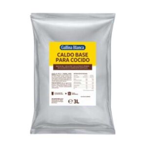 -CALDO COCIDO GALLINA BLANCA BAJO SAL 3L (1-4)