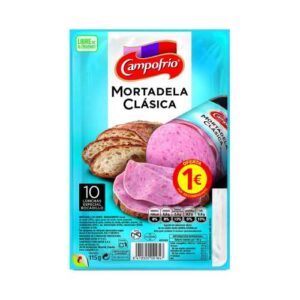 MORTADELA LONCHAS 95GR C/12UND