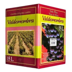 BAG&BOX VINO TINTO 14.5º VALDEMEMBRA 15L