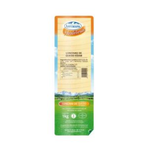 -QUESO EDAM LONCHAS ASTURIANA 1KG (1-6)