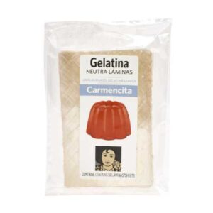 GELATINA NEUTRA 6X50 LAMINAS CARMENCITA
