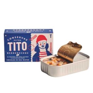 BERBERECHOS AL NATURAL TITO MED 110G 40-60