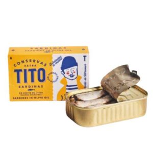 SARDINILLAS EN ACEITE DE OLIVA TITO 112G