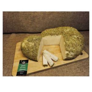 QUESO ART. TIERNO AL ROMERO VAQUERÍA 1/2 PIEZA 1,7KG APX.