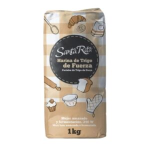 HARINA TRIGO FUERZA SANTA RITA 1KG C12UD