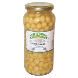 GARBANZOS 1ª EL PILAR 400GR ESCUR. C12UD