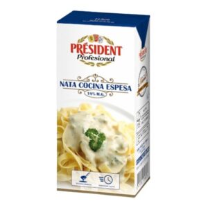 NATA COCINA 18% PRESIDENT 1L (1-6