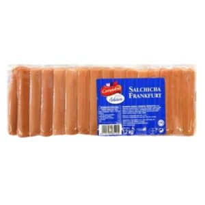 SALCHICHAS XXL CAMPOFRIO 7UDS 1.250 KG