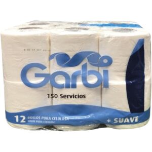 HIGIENICO DOMESTICO GARBI 12 ROLLOS