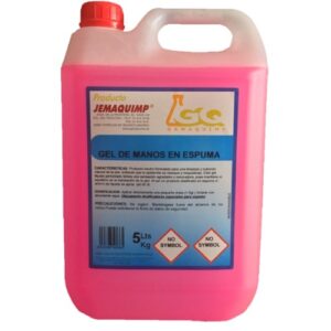 GEL DE MANOS ESPUMA JEMAQUIMP 5K