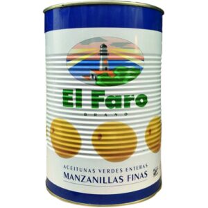 ACEITUNA EL FARO MANZANILLA HUESO 160/180 2.5KG