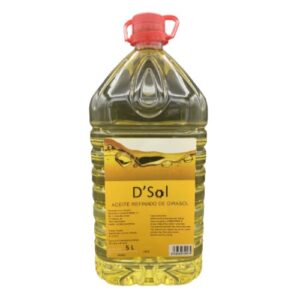 ACEITE GIRASOL REFINADO D`SOL 10 L