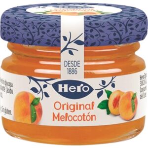 CONFITURA MELOCOTON HERO CRISTAL 30GR / 48UND