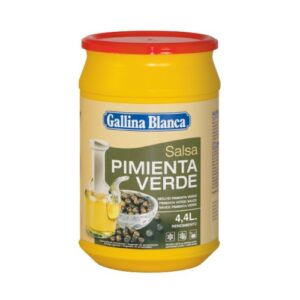 SALSA PIMIENTA VERDE GALLINA BLANCA 600 GR