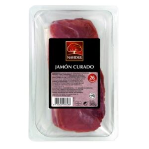 JAMON CURADO LONCHAS NAVIDUL 500GR. (1-6
