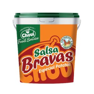 SALSA PATATAS BRAVAS CHOVI CUBO 1KG (1-6