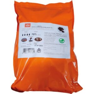 COBERTURA EXTRA NOIR 70% BOLSA 1KG
