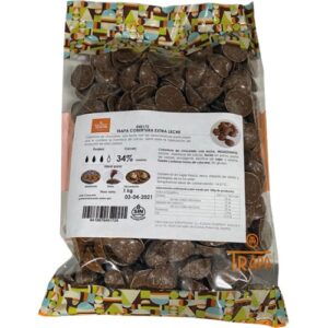 COBERTURA EXTRA LECHE BOLSA 1KG
