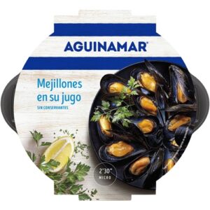 COCOTTE MEJILLON EN SU JUGO 500G AGUINAMAR (1-6