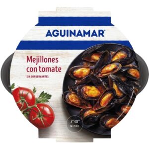 COCOTTE MEJILLON CON TOMATE 500G AGUINAMAR (1-6
