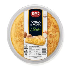 TORTILLA GOURMET PATATA / CEBOLLA BENIS 1KG (1-4