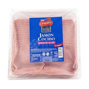 JAMON COCIDO LONCHAS CAMPOFRIO 500GR (1-6