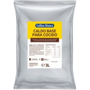 CALDO COCIDO GALLINA BLANCA BAJO SAL 3L (1-4