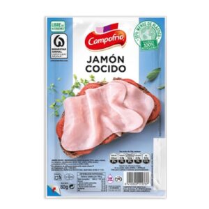 JAMON COCIDO CAMPOFRIO 75GR C/18UND