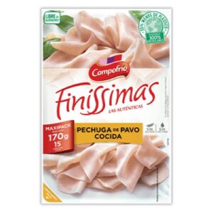 PECHUGA PAVO CAMPOFRIO 75GR C/18UND