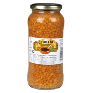 LENTEJAS 1ª CELORRIO 400GR ESCUR. C12UDS
