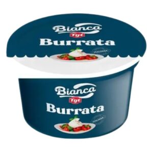 QUESO BURRATA BIANCA 150 GR CAJA 6UD