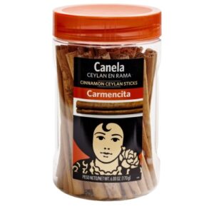CANELA EN RAMA 18CM. B/ PET 170G CARMENCITA