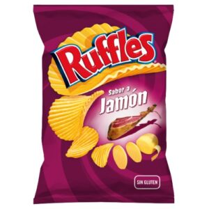 RUFFLES JAMON 45 GR C/20B