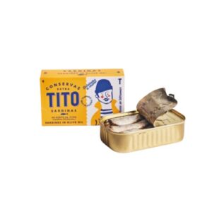 SARDINILLAS EN ACEITE DE OLIVA TITO 112G