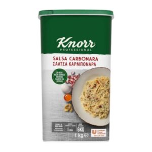 SALSA CARBONARA KNORR BOTE 1KG