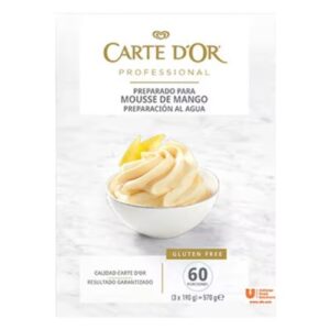 MOUSSE MANGO SIN GLUTEN CARTE D'OR
