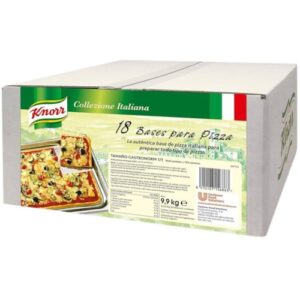 BASE PIZZA PRECOCINADA KNORR 18U 9,9KG